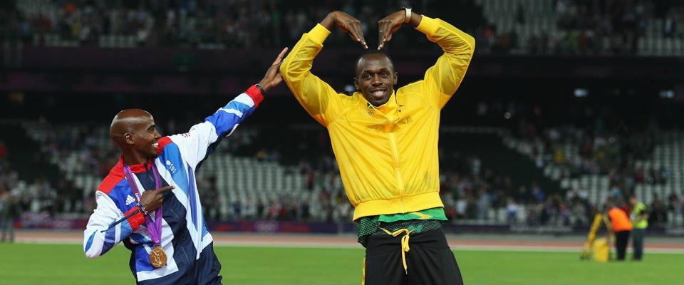 Usain Bolt Mo Farah